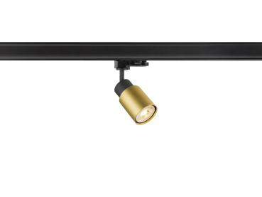 PURI 2.0 Tube, 3~ Spot, GU10, 1x max. 6 W, schwarz / gold