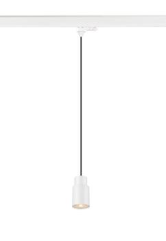 PURI 2.0 Tube, 3~ Pendelleuchte, GU10, Pendellänge 200 cm, 1x max. 6 W, weiß