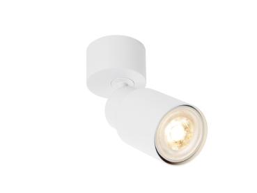 PURI 2.0 Tube, Wand- und Deckenaufbauleuchte, 1x max. 6 W GU10, weiß