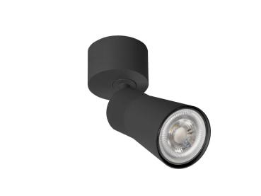 Preview: PURI 2.0 Cone, Wand- und Deckenaufbauleuchte, 1x max. 6 W GU10, schwarz