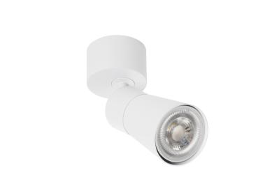 Preview: PURI 2.0 Cone, Wand- und Deckenaufbauleuchte, 1x max. 6 W GU10, weiß