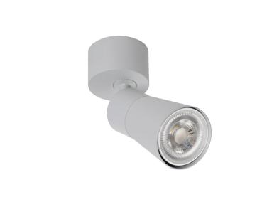 Preview: PURI 2.0 Cone, Wand- und Deckenaufbauleuchte, 1x max. 6 W GU10, grau