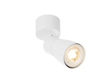 PURI 2.0 Dome, Wand- und Deckenaufbauleuchte, 1x max. 6 W GU10, weiß