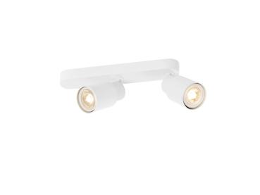 PURI 2.0 Tube, Wand- und Deckenaufbauleuchte, asymmetrisch, 2 x max. 6 W GU10, weiß