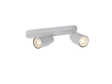 PURI 2.0 Tube, Wand- und Deckenaufbauleuchte, asymmetrisch, 2 x max. 6 W GU10, grau