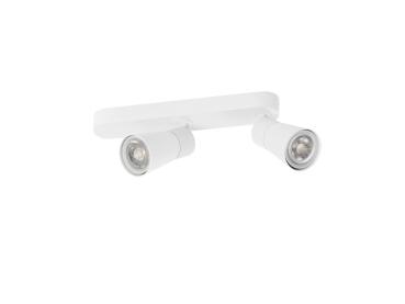 Preview: PURI 2.0 Cone, Wand- und Deckenaufbauleuchte, asymmetrisch, 2 x max. 6 W GU10, weiß