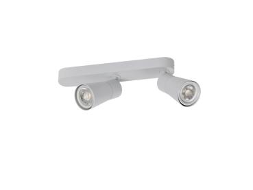 Preview: PURI 2.0 Cone, Wand- und Deckenaufbauleuchte, asymmetrisch, 2 x max. 6 W GU10, grau