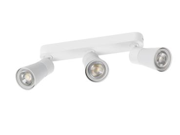 Preview: PURI 2.0 Cone, Wand- und Deckenaufbauleuchte, long, 3 x max. 6 W GU10, weiß