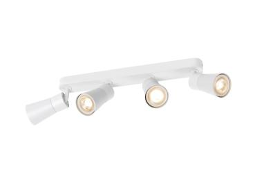 PURI 2.0 Cone, Wand- und Deckenaufbauleuchte, long, 4 x max. 6 W GU10, weiß