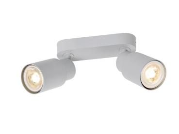 PURI 2.0 Tube, Wand- und Deckenaufbauleuchte, long, 2 x max. 6 W GU10, grau