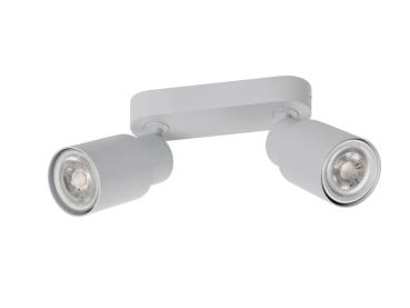 Preview: PURI 2.0 Tube, Wand- und Deckenaufbauleuchte, long, 2 x max. 6 W GU10, grau