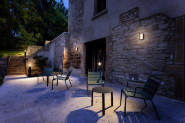 RASTERLYS POLE 70, Stehleuchte, 2700/3000 K, IP65, rechteckig, anthrazit