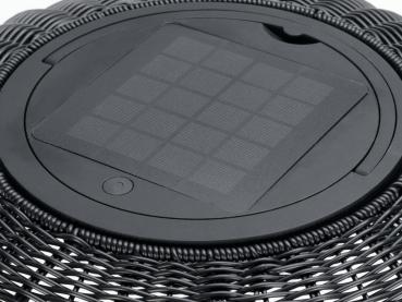 Preview: ADEGAN, Outdoor Stehleuchte, Solar, 2200 K, IP65, schwarz