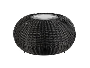 ADEGAN, Outdoor Stehleuchte, flat, Solar, 2200 K, IP65, schwarz