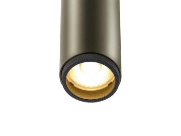 Preview: GRIP! S, 1~ Spot, zylindrisch, 2700 K, 11 W, PHASE, 29°, bronze / schwarz