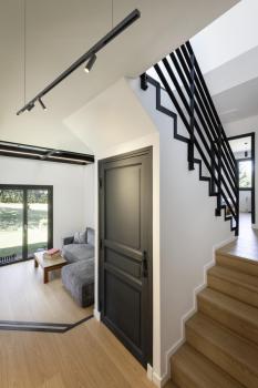 GRIP! S, 48V Spot, zylindrisch, 2700 K, 9.8 W, DALI, 29°, schwarz / gold