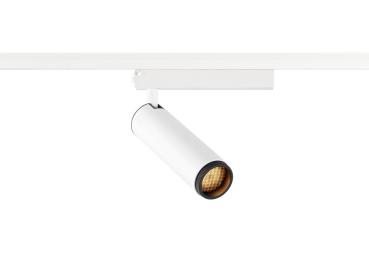 GRIP! M, 1~ Spot, zylindrisch, 2700 K, 20 W, PHASE, 42°, weiß / schwarz