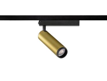 Preview: GRIP! M, 1~ Spot, zylindrisch, 3000 K, 20 W, PHASE, 42°, gold / schwarz