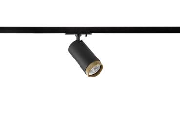 Preview: GRIP! L, 1~ Spot, zylindrisch, GU10, 1x max. 6 W, schwarz / gold