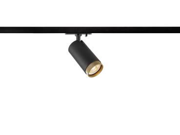 Preview: GRIP! L, 1~ Spot, zylindrisch, GU10, 1x max. 6 W, schwarz / gold