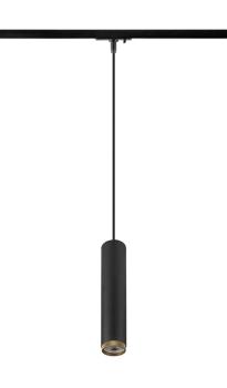 Preview: GRIP! L, 1~ Pendelleuchte, GU10, Pendellänge 200 cm, 1x max. 6 W, schwarz / gold