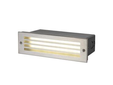 BRICK MESH, Wandeinbauleuchte, rechteckig, 3000 K, 5 W, IP55, schwarz