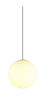 SUN 40 PD, E27, Pendelleuchte, Pendellänge 400 cm, rund, gold