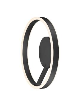 Preview: ONE, Wand- und Deckenaufbauleuchte, rund, 2700/3000 K, 14 W, PHASE, 130°, schwarz