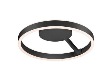 ONE, Wand- und Deckenaufbauleuchte, rund, 2700/3000 K, 14 W, PHASE, 130°, schwarz