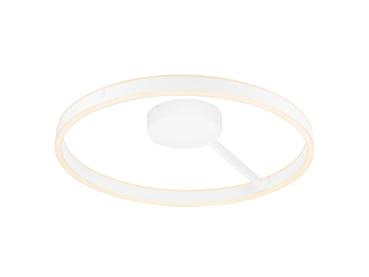 ONE, Wand- und Deckenaufbauleuchte, rund, 2700/3000 K, 23 W, PHASE, 130°, weiß