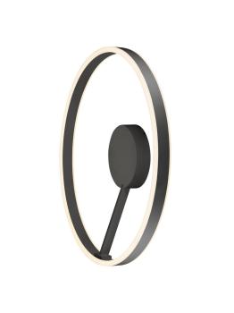 Preview: ONE, Wand- und Deckenaufbauleuchte, rund, 2700/3000 K, 23 W, PHASE, 130°, schwarz