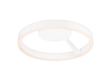 ONE, Wand- und Deckenaufbauleuchte, rund, 2700/3000 K, 14 W, DALI, Touch, 130°, weiß