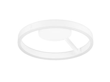 ONE, Wand- und Deckenaufbauleuchte, rund, 2700/3000 K, 14 W, DALI, Touch, 130°, weiß