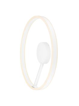 Preview: ONE, Wand- und Deckenaufbauleuchte, rund, 2700/3000 K, 23 W, DALI, Touch, 130°, weiß