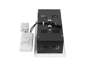 KADUX, Deckeneinbauleuchte, double, 3000 K, DALI 2, Touch, 30°, weiß