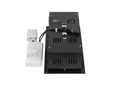 KADUX, Deckeneinbauleuchte, double, 4000 K, DALI 2, Touch, 30°, schwarz