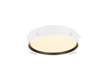 Preview: DECONA 30, Deckenaufbauleuchte, rund, 2700/3000 K, 18 W, PHASE, schwarz