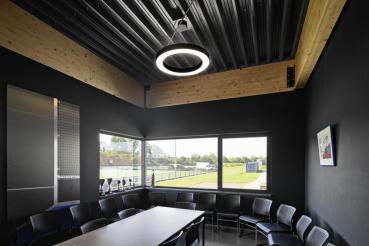 MEDO® RING 60, Pendelleuchte, Pendellänge 300 cm, 3000/4000 K, 110°, DALI, Touch, schwarz