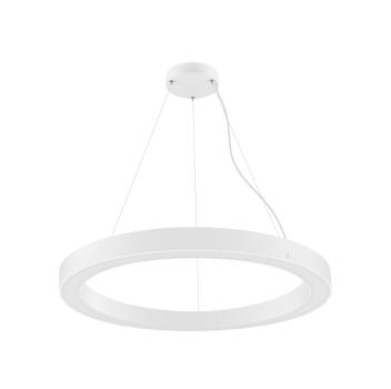 MEDO® RING 90, Pendelleuchte, Pendellänge 300 cm, 3000/4000 K, 110°, DALI, Touch, weiß