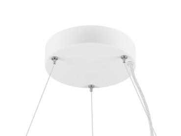 Preview: MEDO® RING 90, Pendelleuchte, Pendellänge 300 cm, 3000/4000 K, 110°, PHASE, weiß