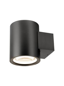 OCULUS, Wandaufbauleuchte, rund, 2000-3000 K, 15 W, Dim-to-Warm, PHASE, 100°, dunkel bronze