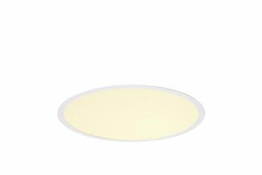 Preview: MEDO® 40, Deckeneinbauleuchte, frame, 3000/4000 K, 80°, IP20, rund, weiß