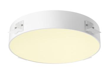 MEDO® 60, Deckeneinbauleuchte, frameless, 3000/4000 K, 80°, IP20, rund, weiß