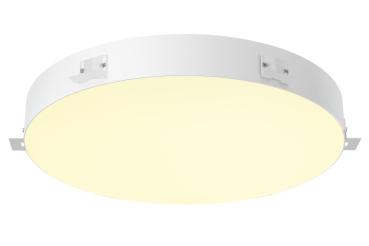 MEDO® 90, Deckeneinbauleuchte, frameless, 3000/4000 K, 80°, IP20, rund, weiß