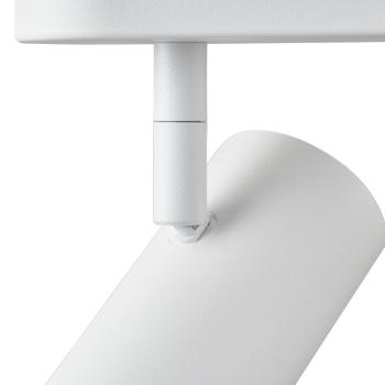 NOBLO®, Wand- und Deckenaufbauleuchte, triple, rund, 2000-3000 K, 22 W, Dim-to-Warm, PHASE, 36°, weiß