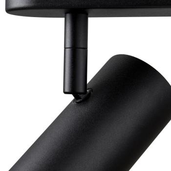 Preview: NOBLO®, Wand- und Deckenaufbauleuchte, triple, rund, 3000 K, 19 W, PHASE, 32°, schwarz