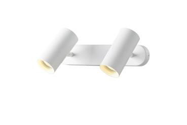 NOBLO®, Wand- und Deckenaufbauleuchte, double, rund, 2700 K, 12 W, PHASE, 32°, weiß