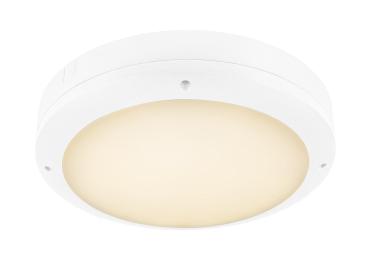 OUTDOOR BULKHEAD V 360, 20W 830/840/856 IP65 IK10 weiß