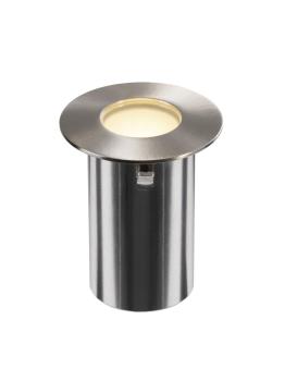 TRAIL-LITE® 60, Single, Bodeneinbauleuchte, 3000K, IP67, rund, edelstahl / aluminium