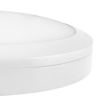 OUTDOOR BULKHEAD V 360, SENSOR 20W 830/840/856 IP65 IK10, weiß